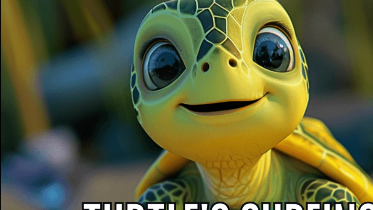 Turtle's Surfing Shell-a-bration